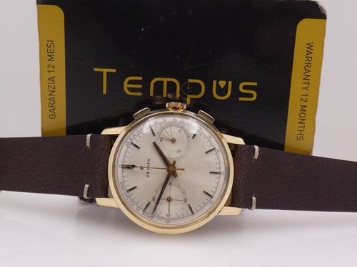 Zenith stellina chrono 18kt - zenith,